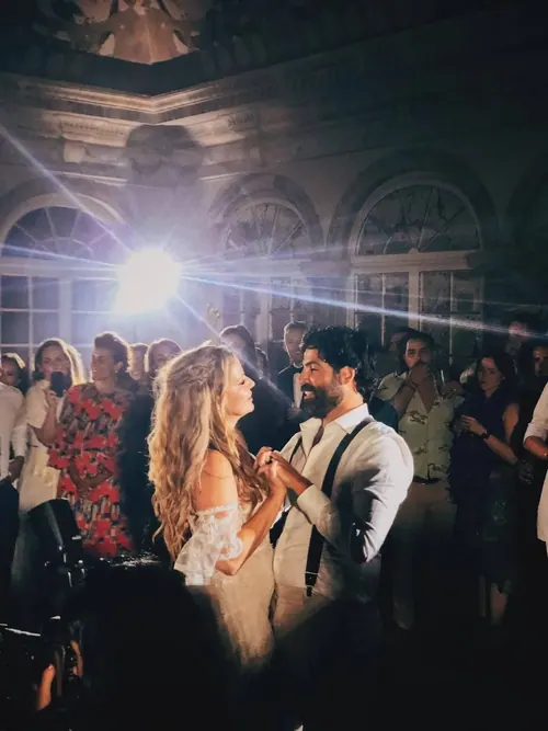 Summer & Pedro celebrating in Sintra, Portugal